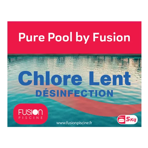 chlore lent fusion ales - ACTUEL PISCINES